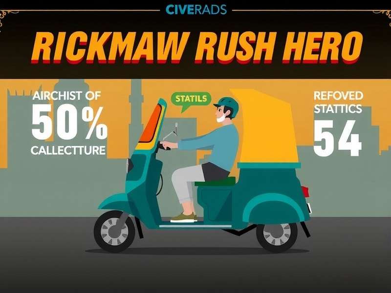 Rickshaw Rush Hero Download Numbers in India Rickshaw Rush Hero Download Statistics India
